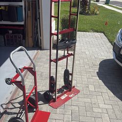 Hand trucks/2 wheelers both in great shape Hand trucks/2 wheelers both in great shape