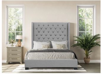Queen Bed Frame with Mattress-like New!!!