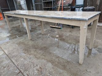 Long Work Table 