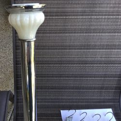 Decorative Adjustable Shower Curtain Rod with 12 shower curtain Hangers for Rod