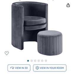 Grey Nesting Chair 