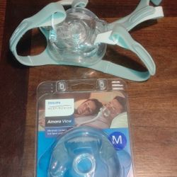 Philips Respironics Amara.View Cpap Mask With Headgear
