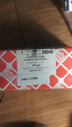 Gearbox mounting VW Audi 8D0399151j