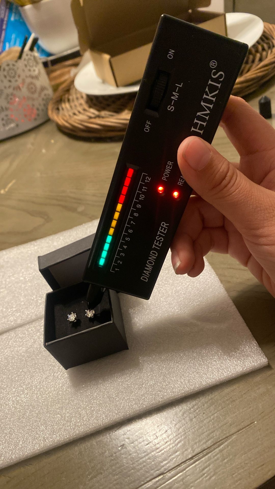 VVS1 Moissinte Stud Earring