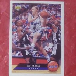 1992-93 Upper Deck Scott Skiles Orlando Magic #P29 McDonald's Basketball Card Vintage Collectible Trading Sports NBA Pro Professional 1993