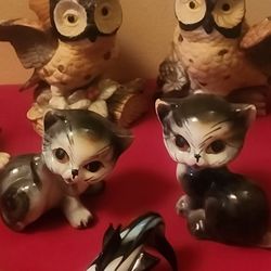 Assortment of Animal & Bird Figurines