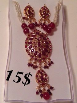 Indian party wear jewelry