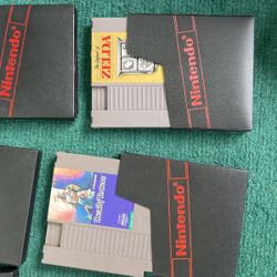 Original Nintendo Cartridges.  