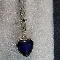 Mood Heart Shaped Necklace