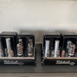 Pair McIntosh MC-60 Tube Amplifiers Serviced And Gorgeous