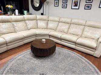 Palliser Asher Cream Power Sectional