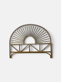Vintage Boho Peacock Headboard