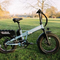 HeyBike mars 2.0 foldable e-bike 45 mile range and 28mph 