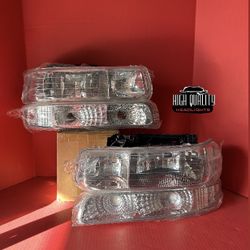 Chevy Silverado 1999. 2002 Headlights.