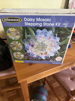 Daisy Mosaic Stepping Stone Kit