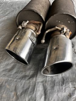 DODGE CHARGER R/T SCAT PACK 6.4L 15-23 REAR LEFT DRIVER SIDE EXHAUST MUFFLER 57K