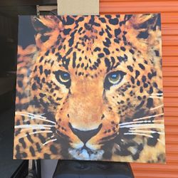 Wall art / leopard
