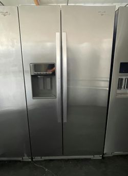 Whirlpool Side by Side Refrigerator Stainless Steel