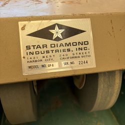 Star Diamond Lapidary  Grinder And Polisher Machine GP- 8