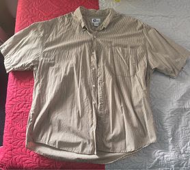 Brown/Beige/Cream Button Up