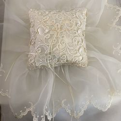 Beverly Clark, Ring Boy Pillow (ivory) 