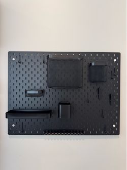 IKEA SKÅDIS Pegboard w/ accessories
