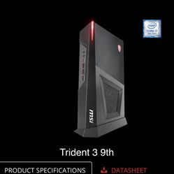 Msi Trident 3 Gaming Pc Computer 