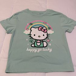 St. Patrick’s Day Hello Kitty Shirt 