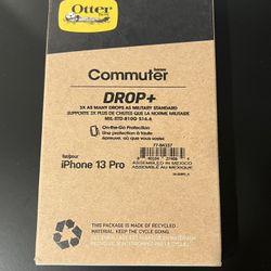 OtterBox Commuter Series Drop+ Phone Case - iPhone 13 Pro Black
