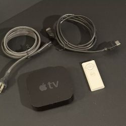 Apple TV 3RD Gen with Cables