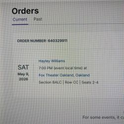 Hayley Williams Concert Tickets