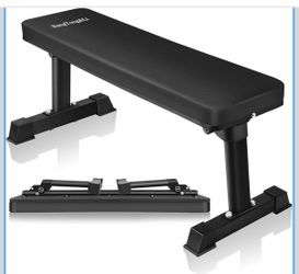 BangTong&Li Flat Weight Bench Utility Workout Exercise Training Equipment for Fitness
