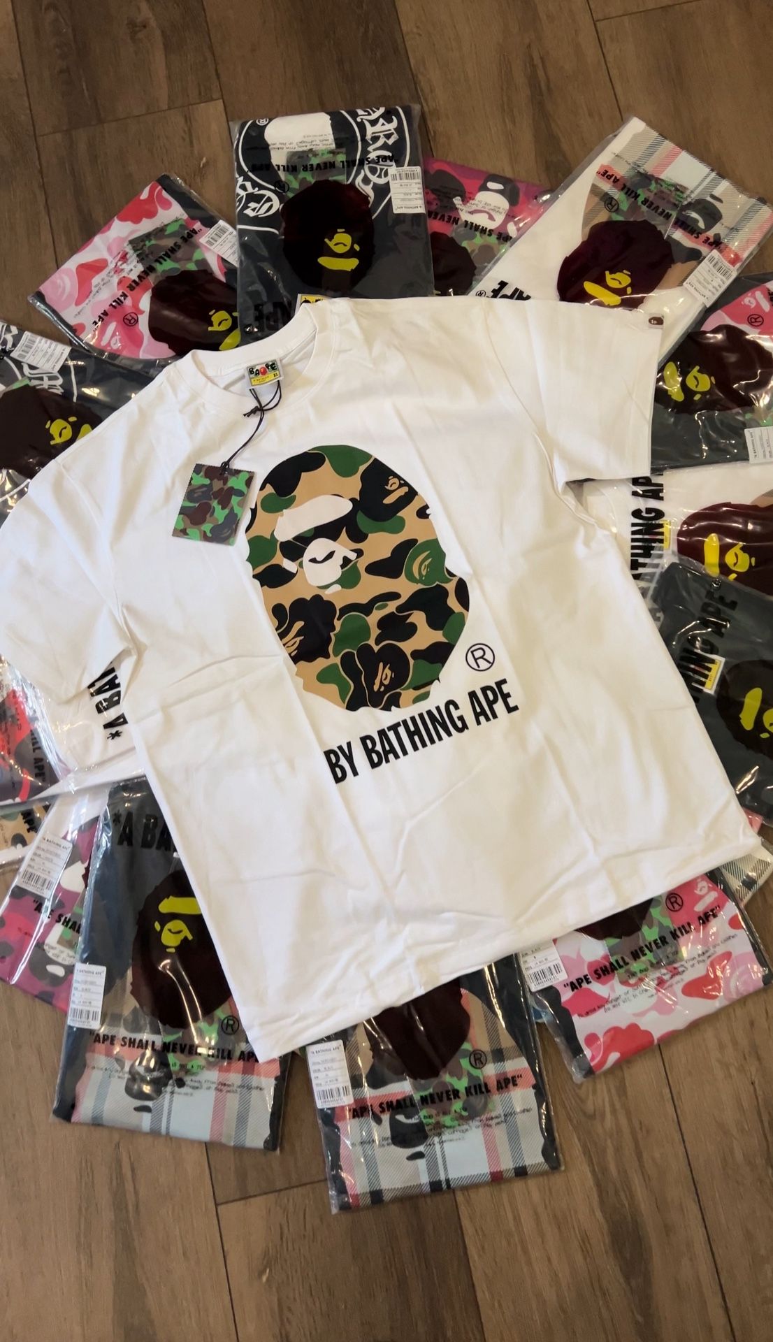 BAPE TEE - CAMO