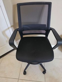 Mesh Drafting Office Chair – Adjustable Height w/ Footrest – Excellent Condition
