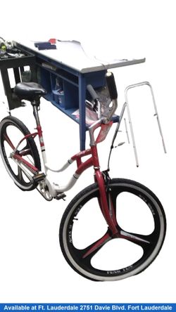 Schwinn Legacy Red Cruiser Bike