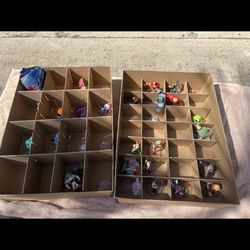 Disney and Marvel Infinity Figurines with Play Sets and Power Disc Collection