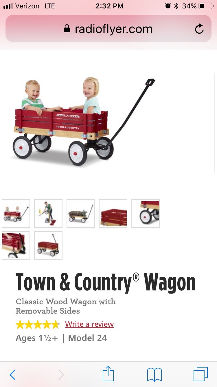 Radio flyer wagon