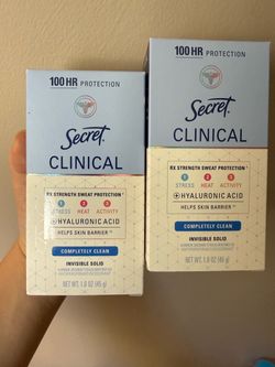 Secret Clinical Invisible Solid Deodorant 2-Pack