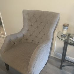 2 grey maddison park chairs
