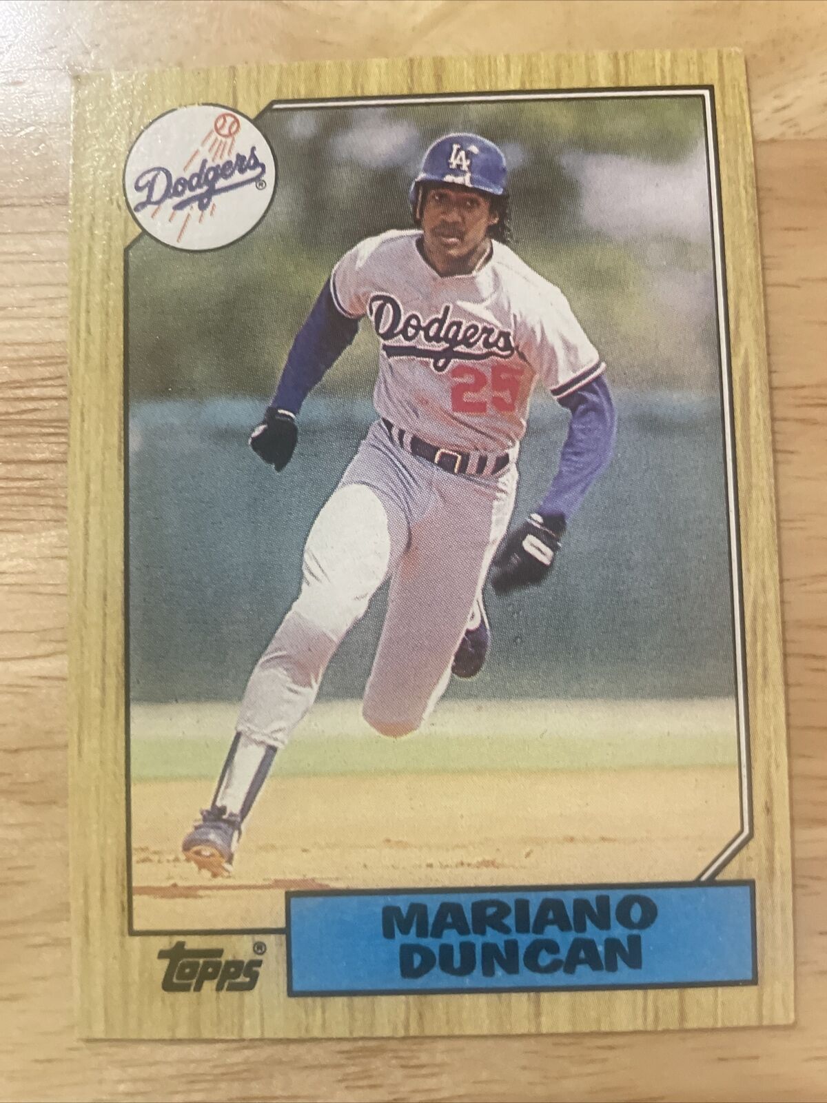 1987 Topps - Tiffany #199 Mariano Duncan