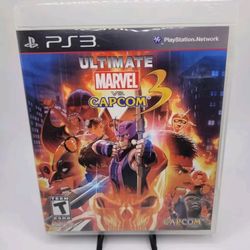 Ultimate Marvel Vs. Capcom 3 - Sony PlayStation 3 PS3 - CIB - Tested