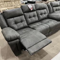 Double Reclining Sofa And Love Seat Combo On Sale !!