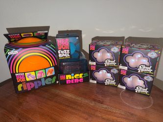 NeeDoh Cloud Pleasers, Ripples, Nice Berg & Fuzz Ball