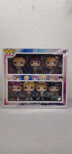 **LIMITED EDITION COLLECTIBLE** BTS Funko Pop Set Of 7 - BNIB