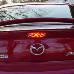 2004-2011 Mazda RX8 Factory Style Rear Spoiler OEM