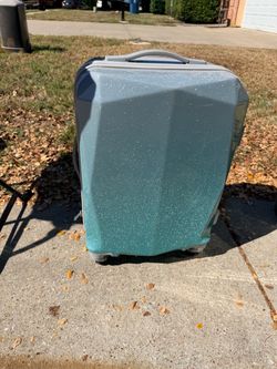 Kids Glitter Luggage Bag