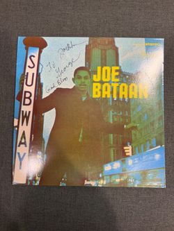 Joe Bataan Signed Vinyl Record LP Fania