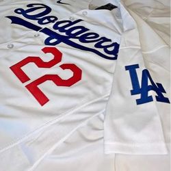 LA Dodgers Jersey White Stitched For Clayton Kershaw New With Tags Available All Sizes 