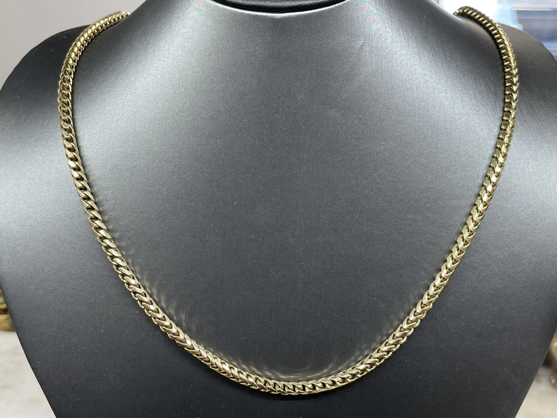 14k Yellow Gold Chain 22” Made In Italy 48.2 Grams