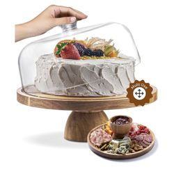 2 In 1 Cake Plate
